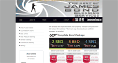 Desktop Screenshot of jamesbondclean.com.au